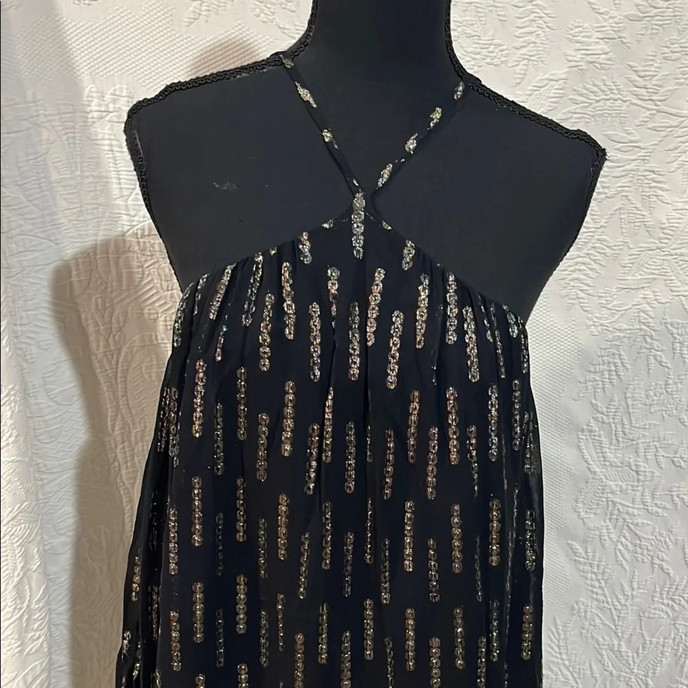 Corey Lynn Calter Vanna Dress‎ Chandelier Stripe, NWT, size extra small